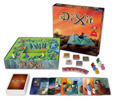 Dixit! - Ett spel om fantasifulla berättelser och mystiska bilder!